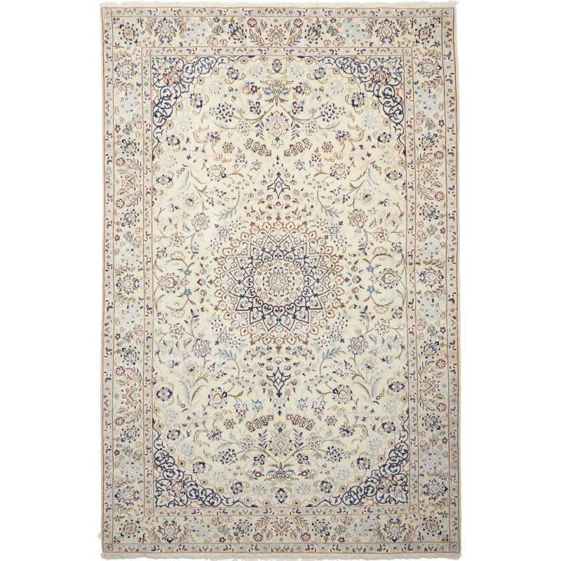 Nain 9la 154x242 Cm Nain 9la, Persia, Hand-carded Wool And