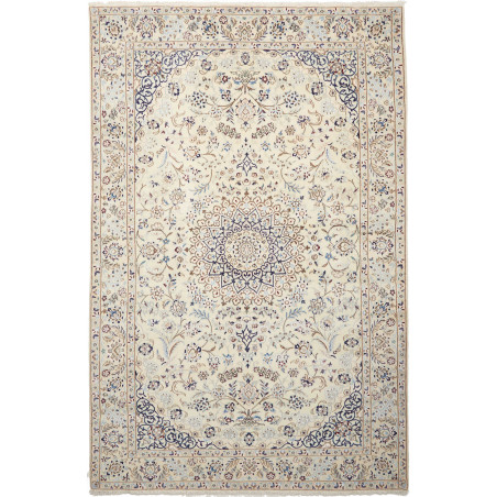 Nain 9la 154x242 Cm Nain 9la, Persia, Hand-carded Wool And
