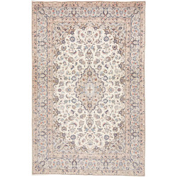 Tappeto Originale Kashan Persia 193x298 Crema B