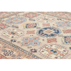 Hand Made Rug Kazak Afghanistan 203x294 Beige B