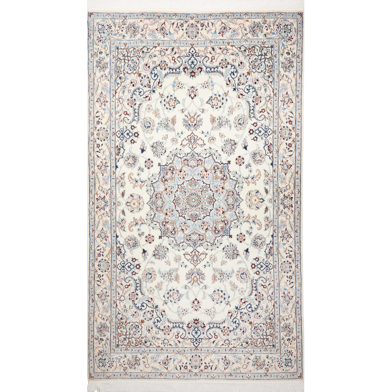 Nain 9la 150x237 Cm Nain 9la, Persia, Hand-carded Wool And