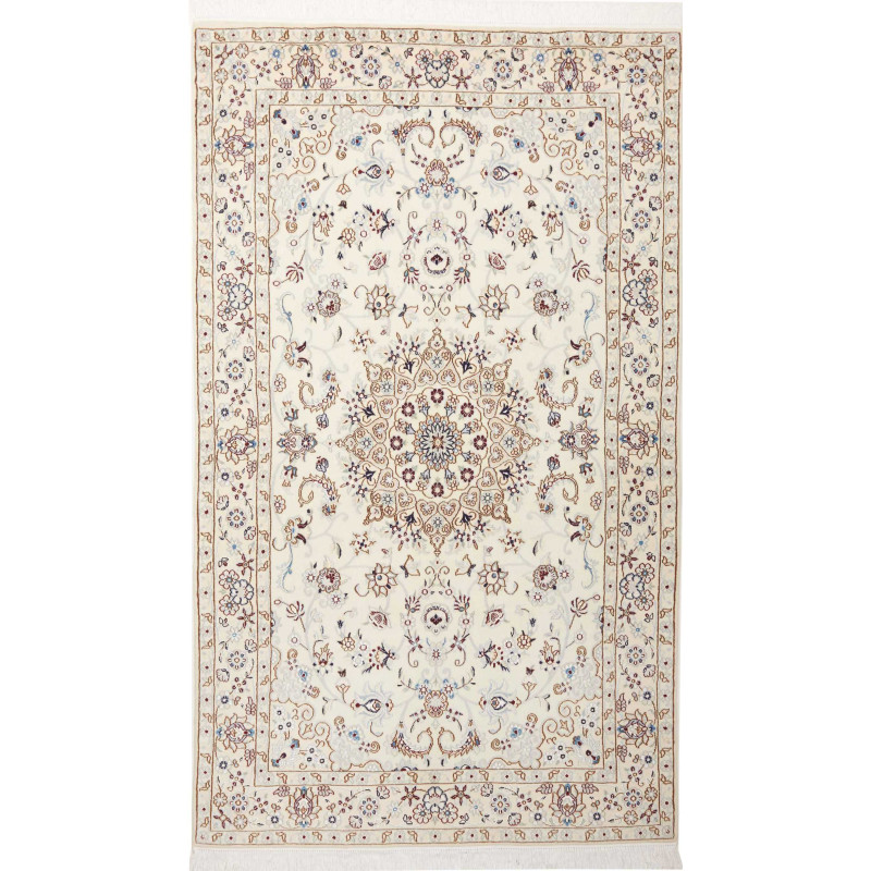 Nain 9la 125x210 Cm Nain 9la, Persia, Hand-carded Wool And