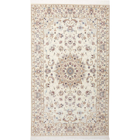 Nain 9la 125x210 Cm Nain 9la, Persia, Hand-carded Wool And