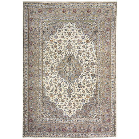 Kashan 207x300 Cm Kashan, Persia, Hand-spun Wool (warp: