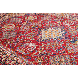 Nadjafabad 298x403 Cm Nadjafabad Persia Lana Cardata A Mano