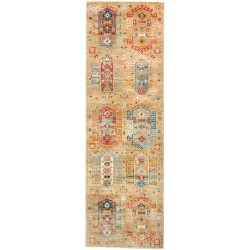 Rug Tribal Pakistan 80x246 Beige Red