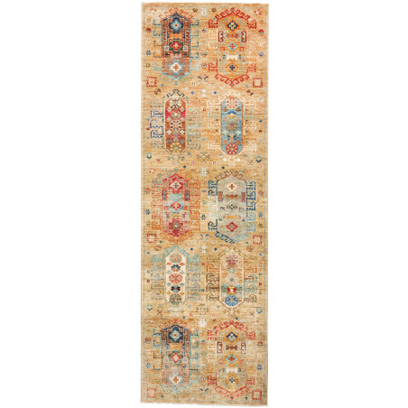 Rug Tribal Pakistan 80x246 Beige Red
