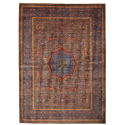 Rug Mamlouk Pakistan 175x240 Indigo Blue Brown