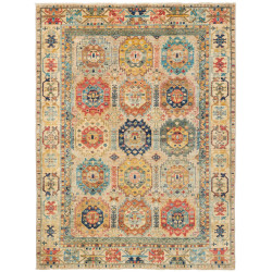 Rug Tribal Pakistan 147x197 Beige Of Teal Terra