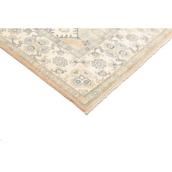 Rug Kazak Afghanistan 198x301 Cream Blue
