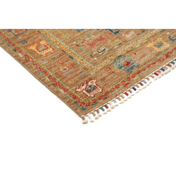 Tappeto Rubin Pakistan 80x297 Marrone Terra Tea