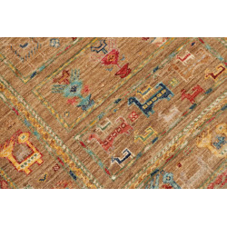 Tappeto Rubin Pakistan 80x297 Marrone Terra Tea