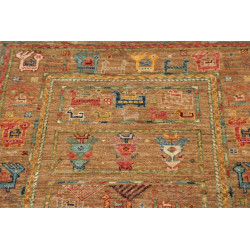 Tappeto Rubin Pakistan 80x297 Marrone Terra Tea