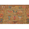 Tappeto Rubin Pakistan 80x297 Marrone Terra Tea