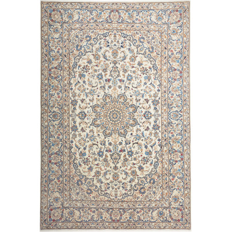 Kashan 197x295 Cm Kashan, Persia, Hand-carded Wool (warp: