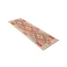 Rug Kilim Afghanistan 61x197 Cream Coral Red Li