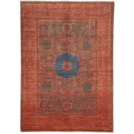 Rug Mamlouk Pakistan 173x244 Terracotta Red Ind