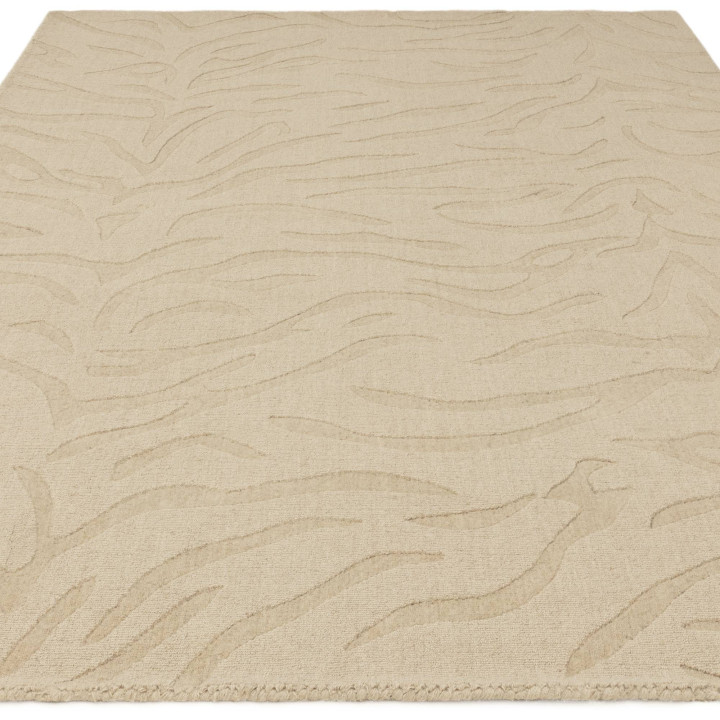 Rug Tigra figurative beige taupe 160x230 cm