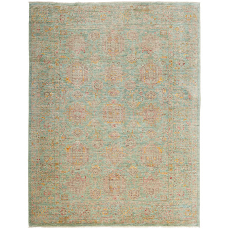 Rug Tribal Pakistan 170x225 Aqua Muted Rose