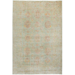 Rug Tribal Pakistan 196x290 Aqua Mint Green