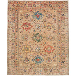 Kazak Fine 251x307 Cm Kazak Fine, Pakistan, Hand-carded Wool