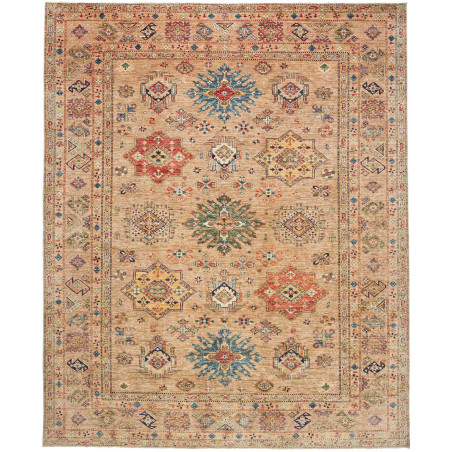 Kazak Fine 251x307 Cm Kazak Fine, Pakistan, Hand-carded Wool