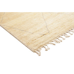 Hand Made Rug Berber Pakistan 272x270 Beige Blu