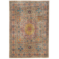Rug Mamlouk Pakistan 126x182 Sand Turquoise