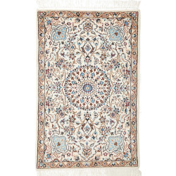 Nain 9la 61x96 Cm Nain 9la, Persia, Hand-carded Wool And