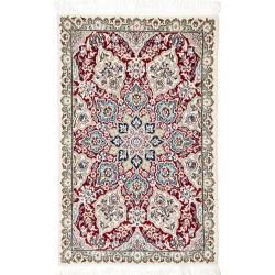Nain 9la 60x93 Cm Nain 9la, Persia, Hand-carded Wool And