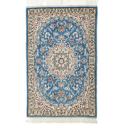 Nain 9la 58x92 Cm Nain 9la, Persia, Hand-carded Wool And