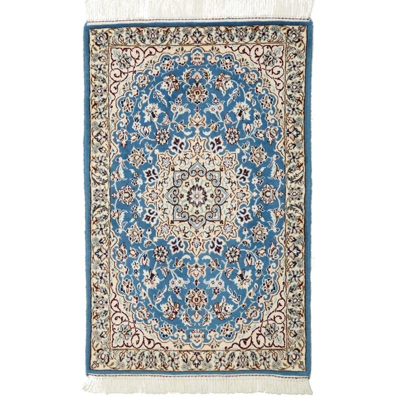 Nain 9la 58x92 Cm Nain 9la, Persia, Hand-carded Wool And