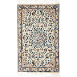 Nain 9la 60x96 Cm Nain 9la, Persia, Hand-carded Wool And