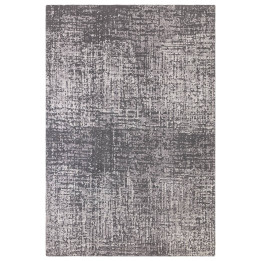 Rug Torino abstract grey silver 160x230 cm
