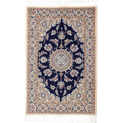 Nain 6la 62x96 Cm Nain 6la, Persia, Hand-carded Wool And