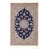 Nain 6la 62x96 Cm Nain 6la, Persia, Hand-carded Wool And