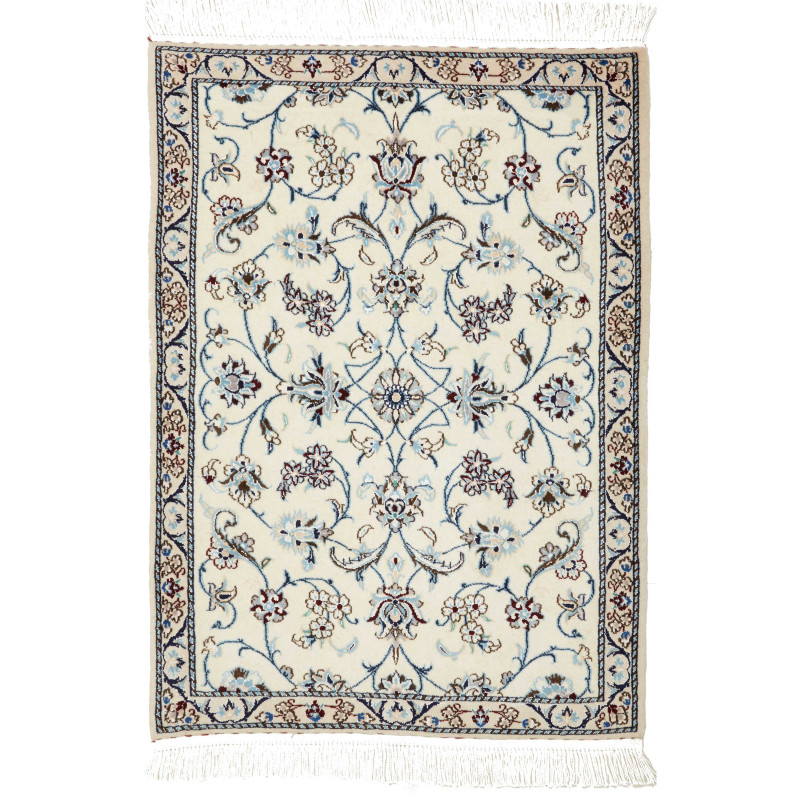 Nain 6la 64x90 Cm Nain 6la, Persia, Hand-carded Wool And