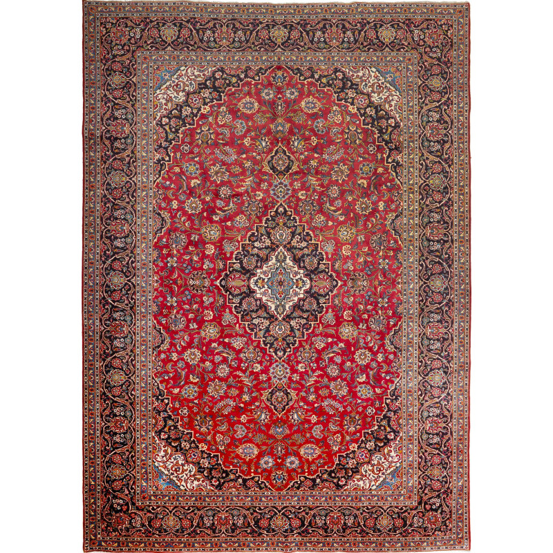 Ardakan 297x427 Cm Ardakan, Persia, Hand-carded Wool (warp: