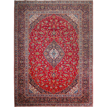 Ardakan 297x402 Cm Ardakan Persia Hand-carded Wool Cotton