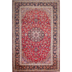 Nadjafabad 255x390 Cm Nadjafabad, Persia, Hand-carded Wool