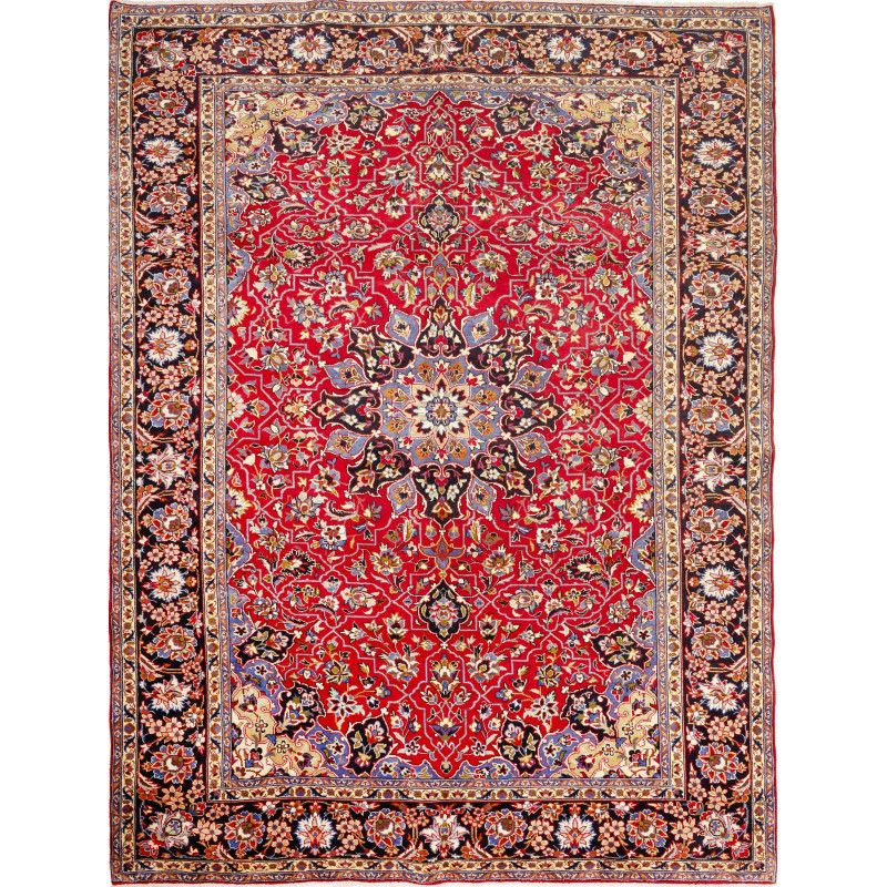 Nadjafabad 257x346 Cm Nadjafabad Persia Hand-carded Wool