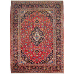 Ardakan 263x360 Cm Ardakan Persia Hand-carded Wool (warp: