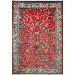 Sarough 270x390 Cm Sarough, Persia, Hand-carded Wool (warp: