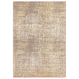 Tappeto Torino astratto giallo e grigio 200x290