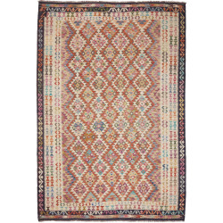 Kilim 198x294 Cm Kilim, Afghanistan, Hand-carded Wool (warp: