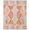 Kilim 154x190 Cm Kilim, Afghanistan, Hand-carded Wool (warp: