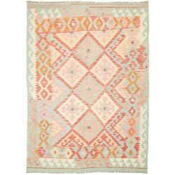 Rug Kilim Afghanistan 147x201 Light Mint Green