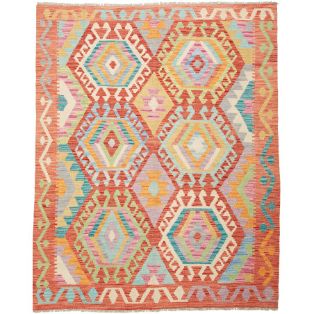Kilim 153x192 Cm Kilim, Afghanistan, Hand-carded Wool (warp: