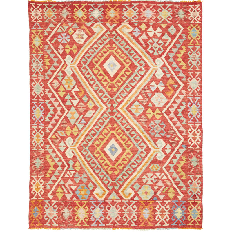 Kilim 151x197 Cm Kilim Afghanistan, Hand-carded Wool