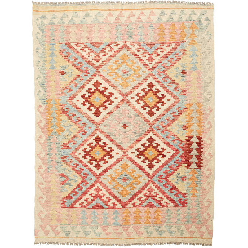 Kilim 153x204 Cm Kilim, Afghanistan. Material: Hand-carded